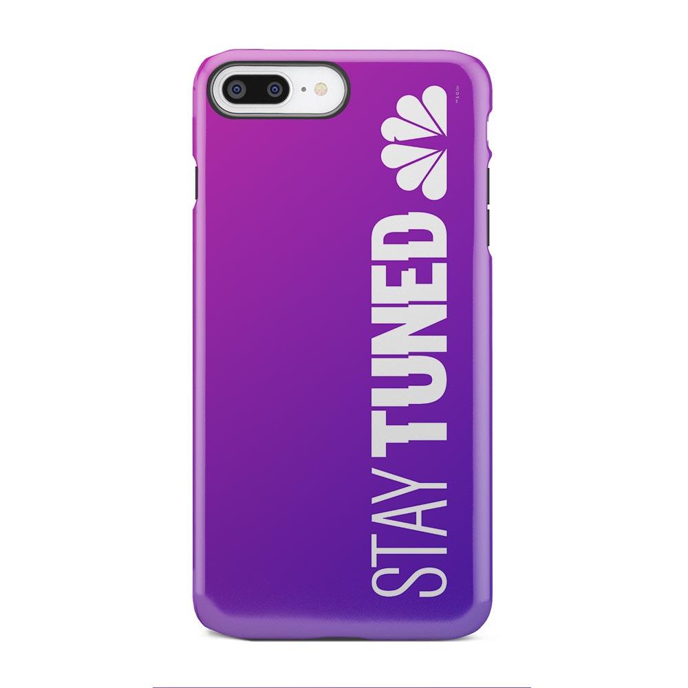 Stay Tuned Vertical Logo iPhone Tough Phone Case