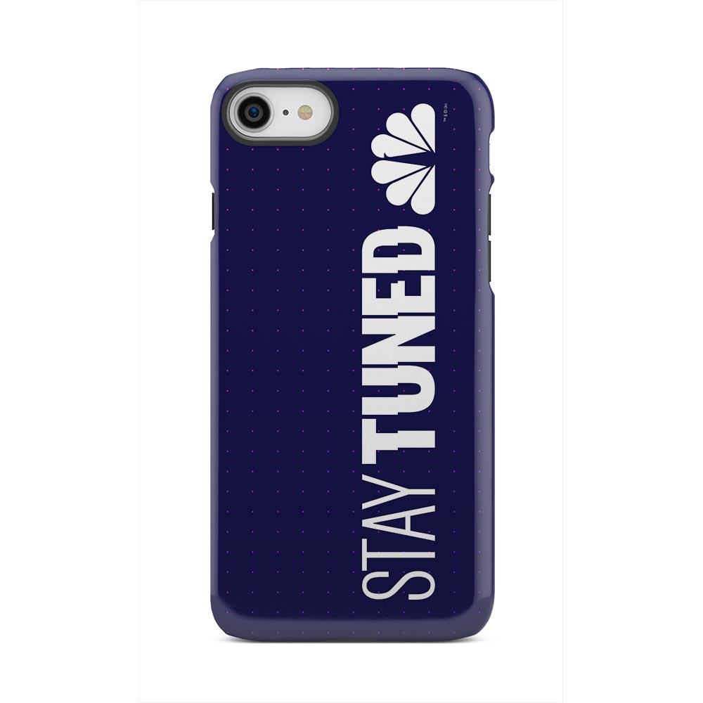 Stay Tuned Vertical Logo iPhone Tough Phone Case