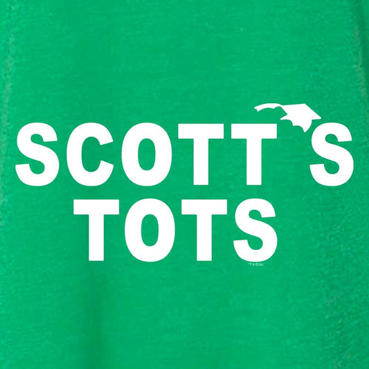 The Office Scott's Tots St. Patrick's Day Women's Tri-Blend Dolman T-Shirt-1