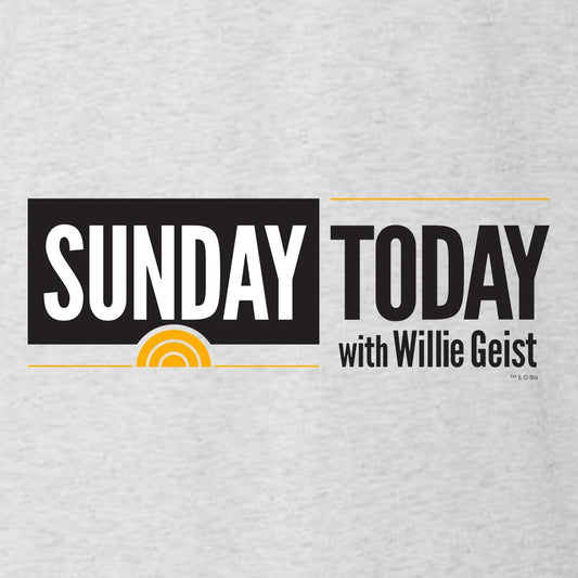 Sunday TODAY with Willie Geist Men's Tri-Blend Short Sleeve T-Shirt-1