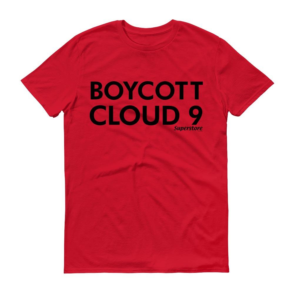 Superstore Boycott Cloud 9 Men's Short Sleeve T-Shirt