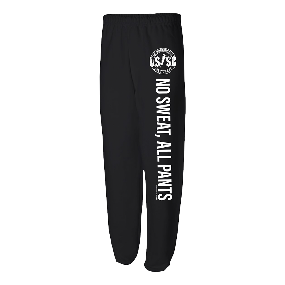 The Late Show with Stephen Colbert Covid Tour Unisex Joggers | Official CBS Entertainment Store