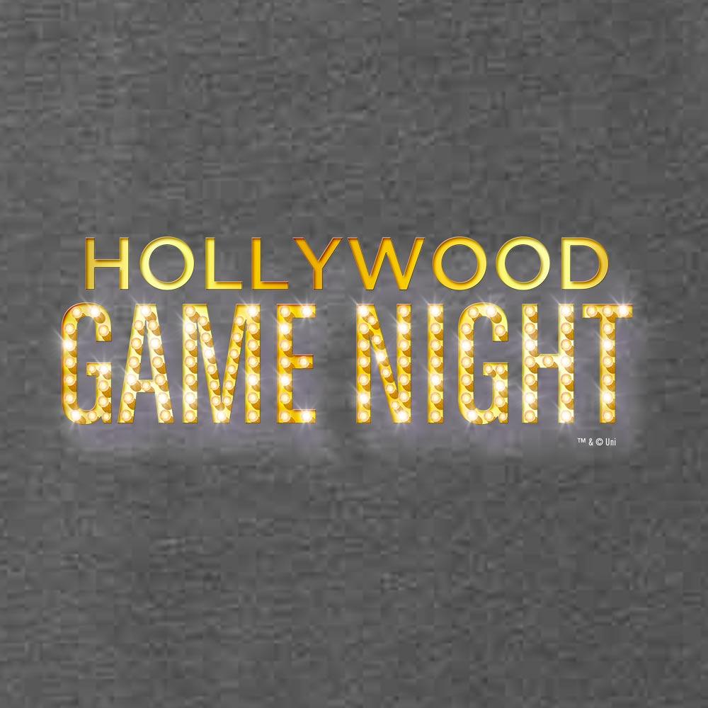 Hollywood Game Night Women's Tri-Blend Racerback Tank Top