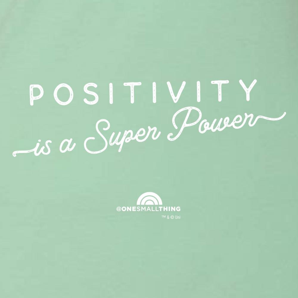 TODAY One Small Thing Positivity is a Super Power Women's Racerback Tank Top