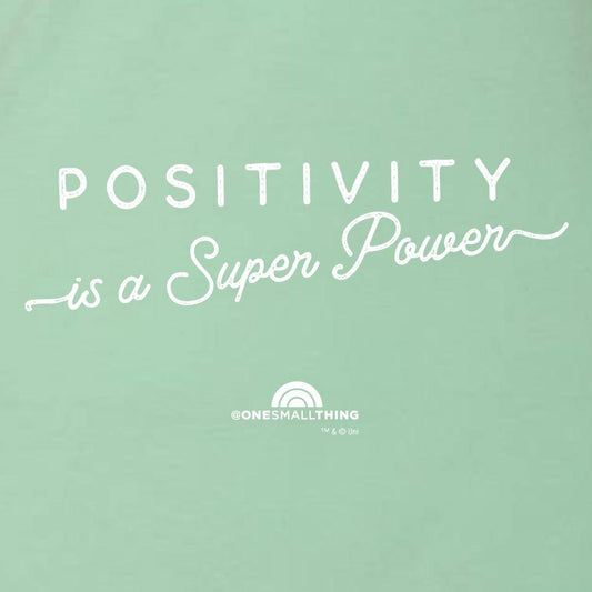 TODAY One Small Thing Positivity is a Super Power Women's Racerback Tank Top-1