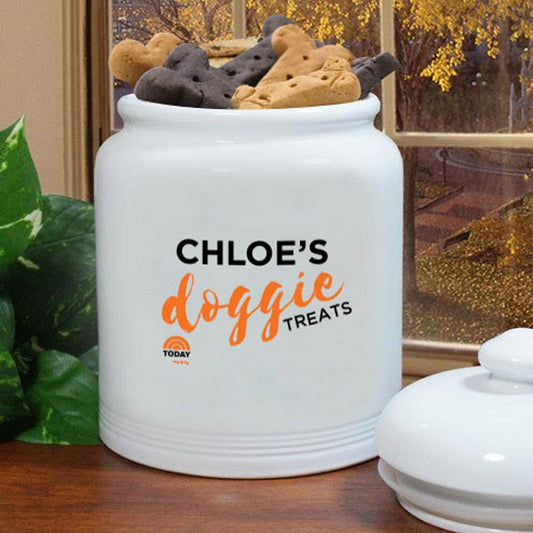 TODAY Personalized Doggie Treat Jar-1