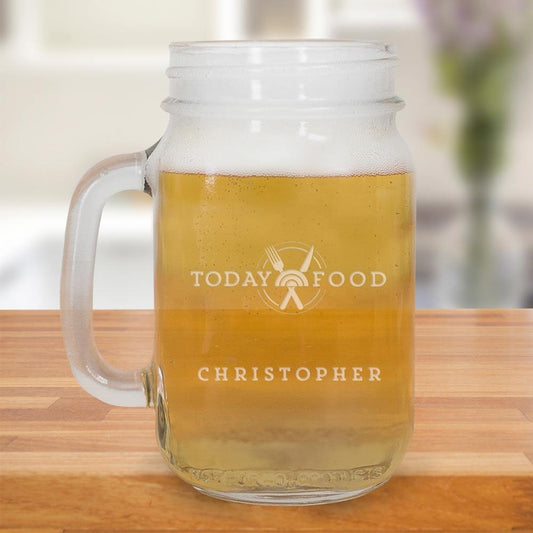 TODAY Food Personalized Mason Jar-0