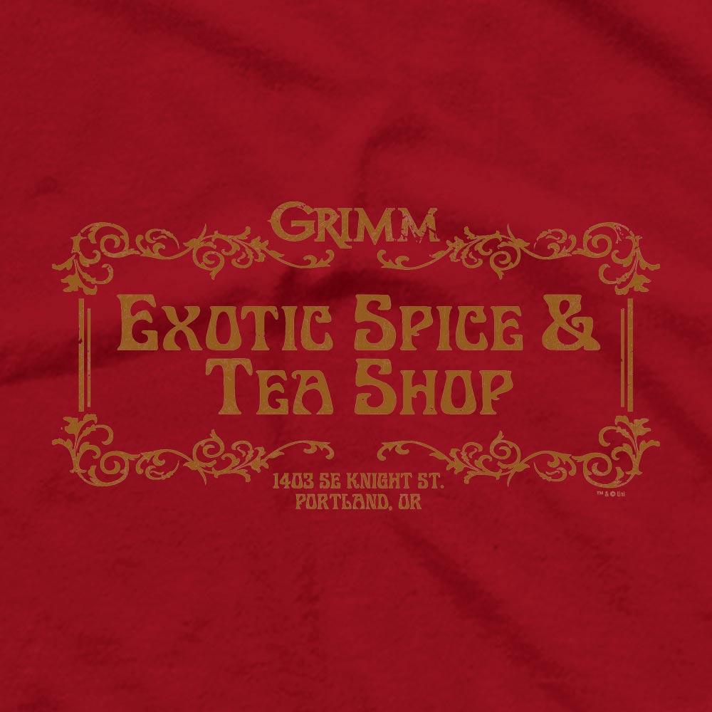 Grimm Exotic Spice & Tea Shop Men's Short Sleeve T-Shirt