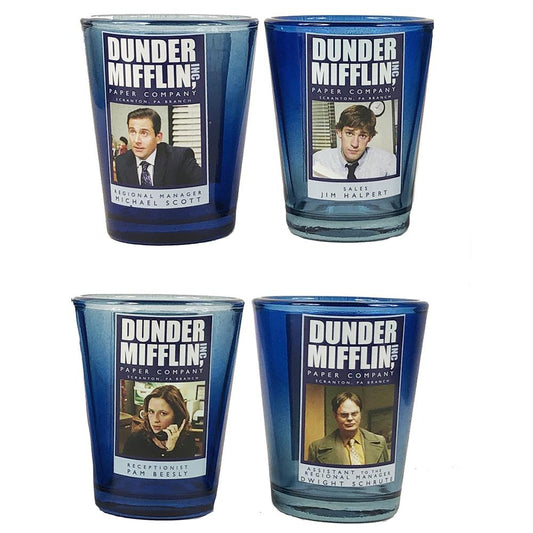 The Office Dunder Mifflin Shot Glass Set-0