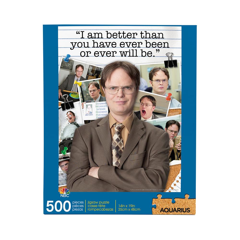 The Office Dwight Schrute Quote 500 Piece Puzzle