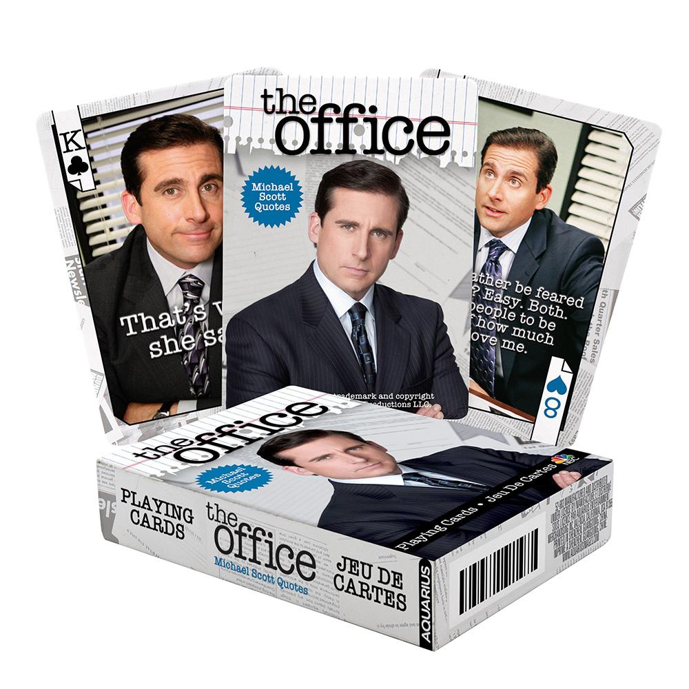 The Office Michael Scott Quotes Playing Cards