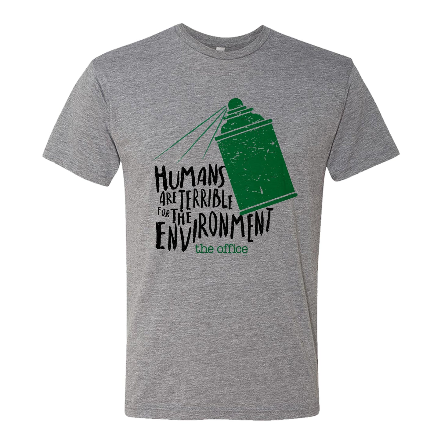 The Office Humans Are Terrible for the Environment Men's Tri-Blend T-Shirt