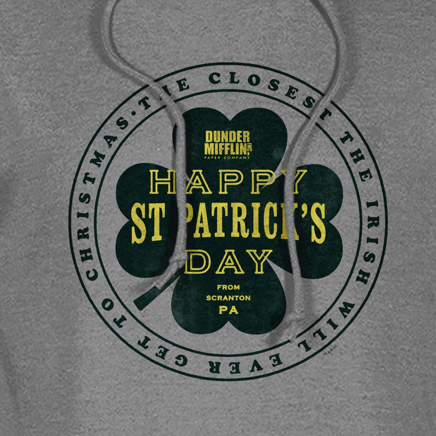 The Office St. Patrick's Day  Lightweight Hooded Sweatshirt