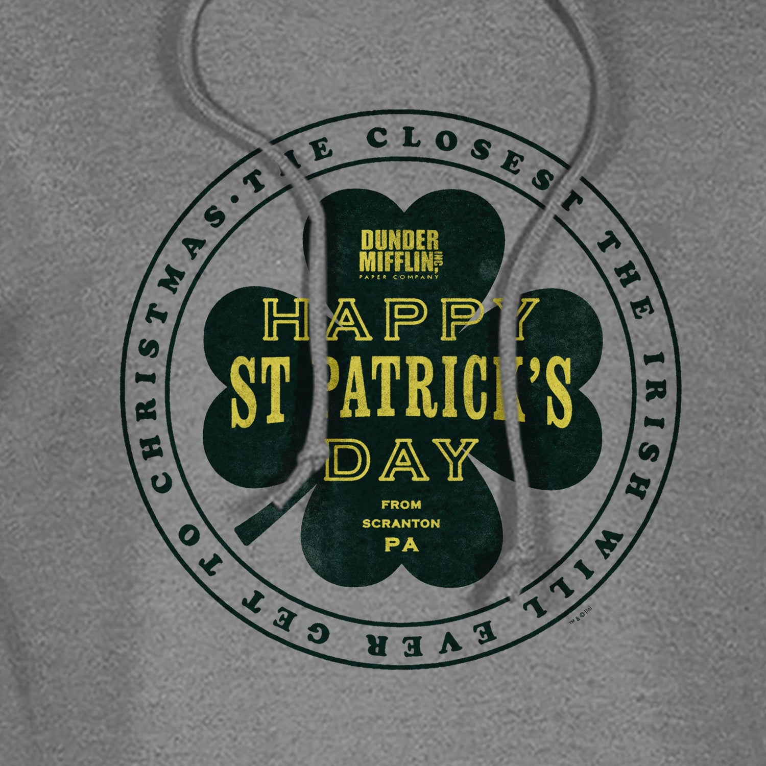 The Office St. Patrick's Day  Lightweight Hooded Sweatshirt