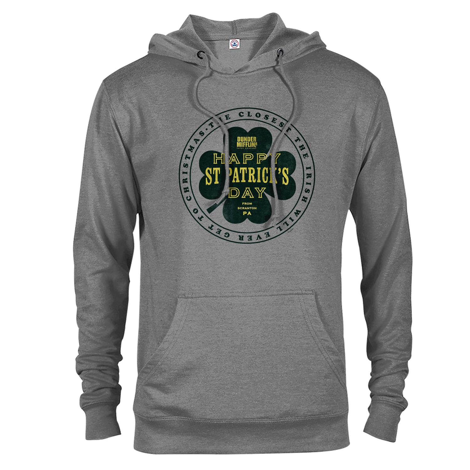 The Office St. Patrick's Day  Lightweight Hooded Sweatshirt