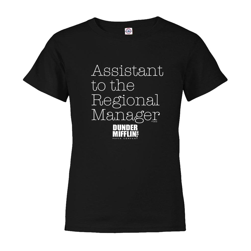 The Office Regional Mgr/Asst. Regional Mgr Kids Short Sleeve T-Shirt