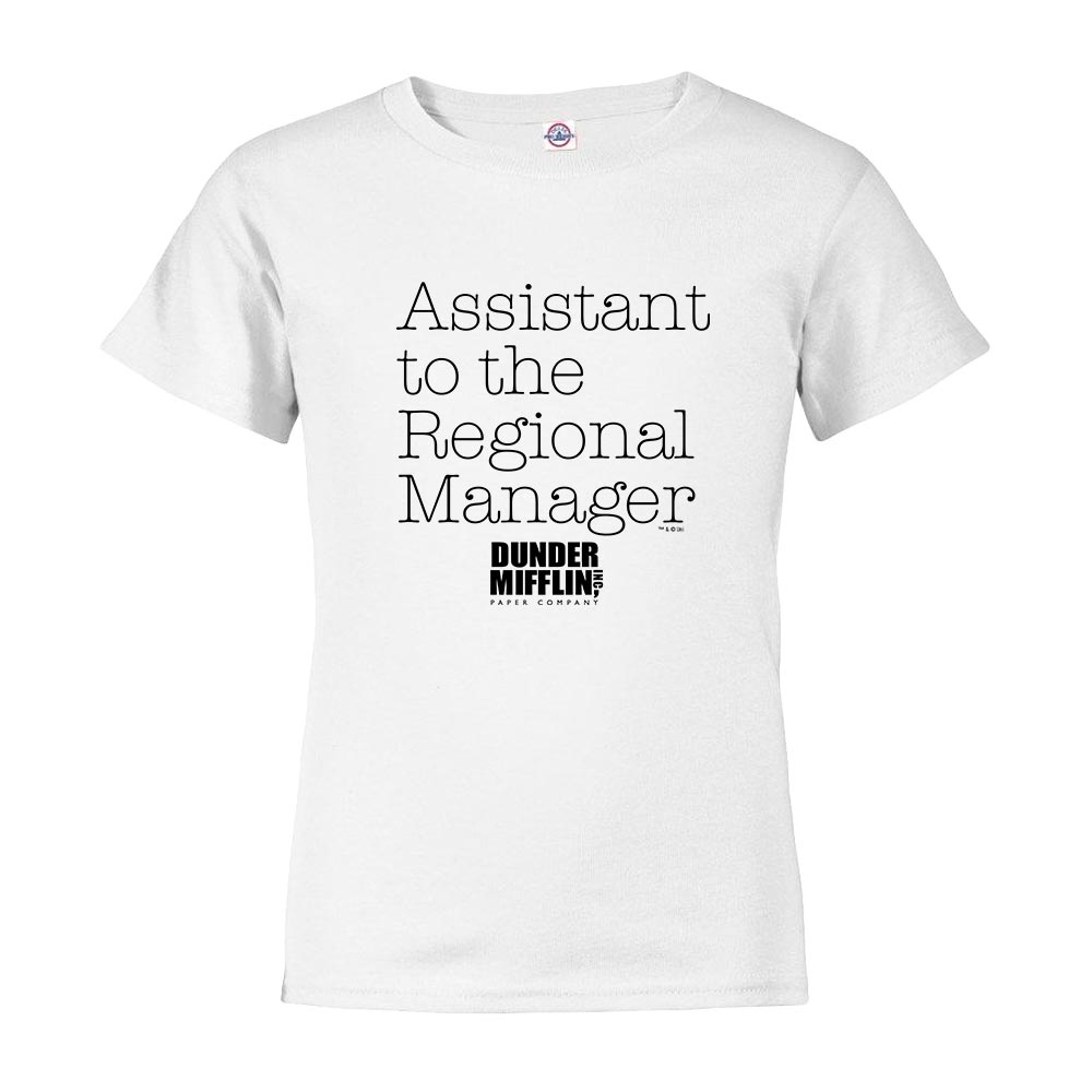 The Office Regional Mgr/Asst. Regional Mgr Kids Short Sleeve T-Shirt