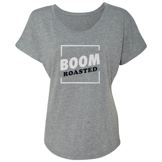 The Office Boom Roasted Women's Tri-Blend Dolman T-Shirt