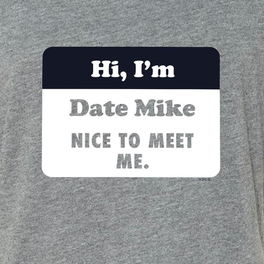 The Office Date Mike Women's Tri-Blend Dolman T-Shirt-1