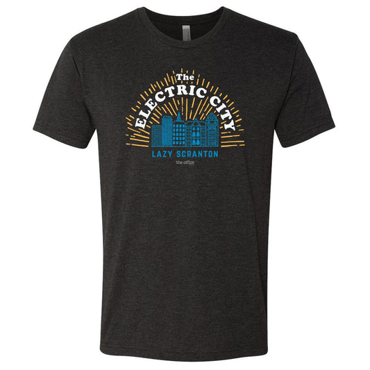 The Office The Electric City Men's Tri-Blend T-Shirt
