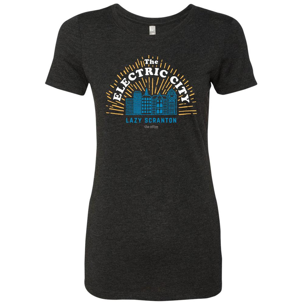 The Office The Electric City Women's Tri-Blend T-Shirt
