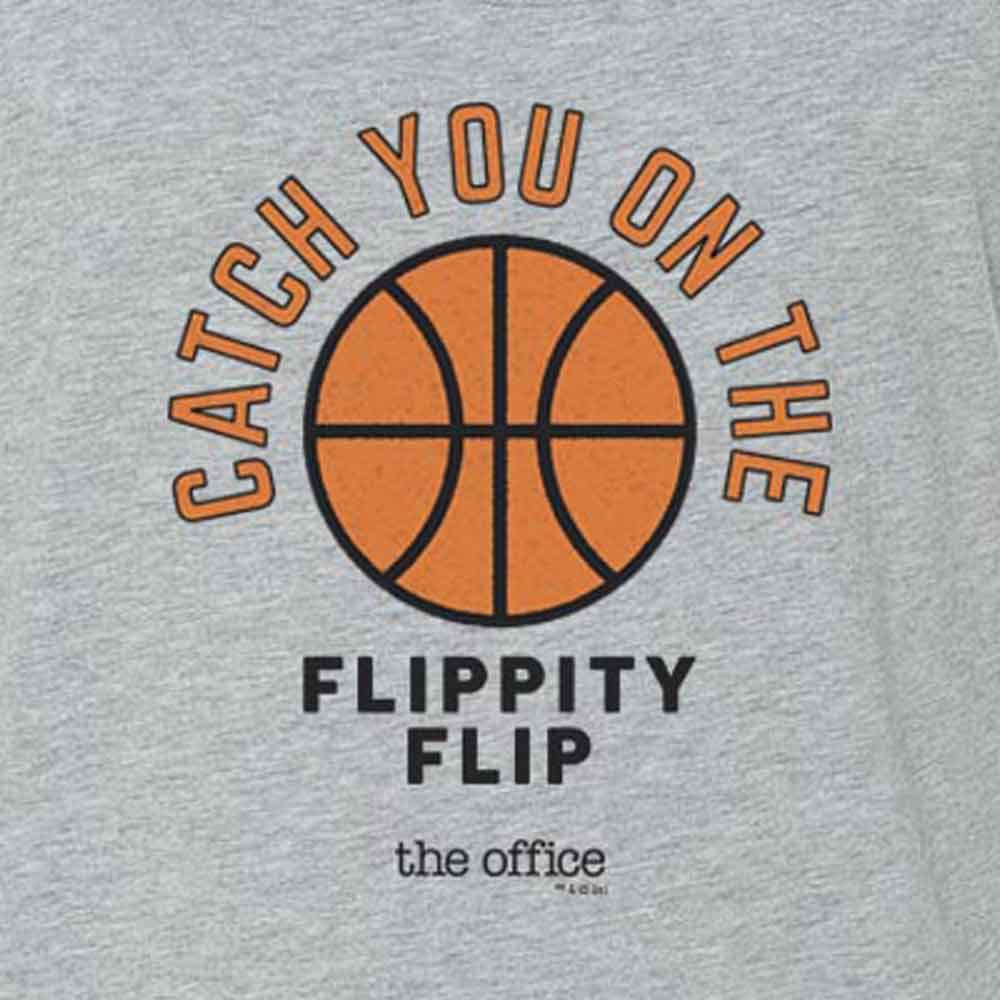 The Office Catch you on the Flippity Flip Tri-Blend Tank Top