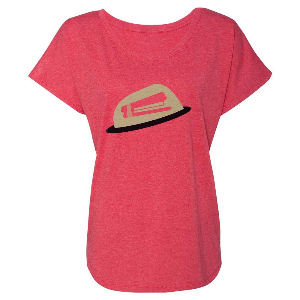 The Office Jello Stapler Women's Tri-Blend Dolman T-Shirt