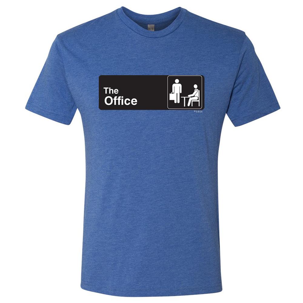 The Office Official Sign Men's Tri-Blend Short Sleeve T-Shirt