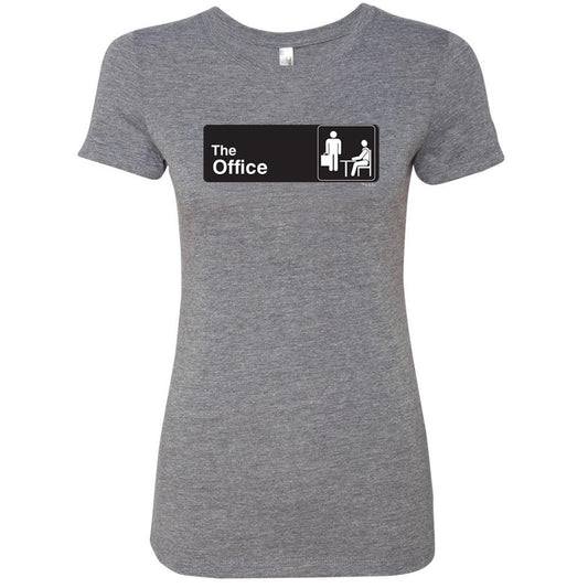The Office Official Sign Women's Tri-Blend Short Sleeve T-Shirt