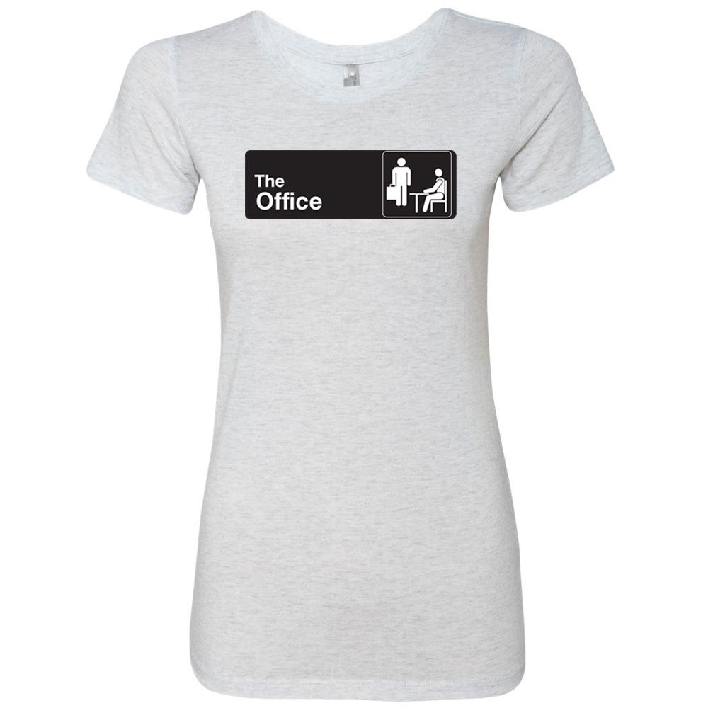 The Office Official Sign Women's Tri-Blend Short Sleeve T-Shirt