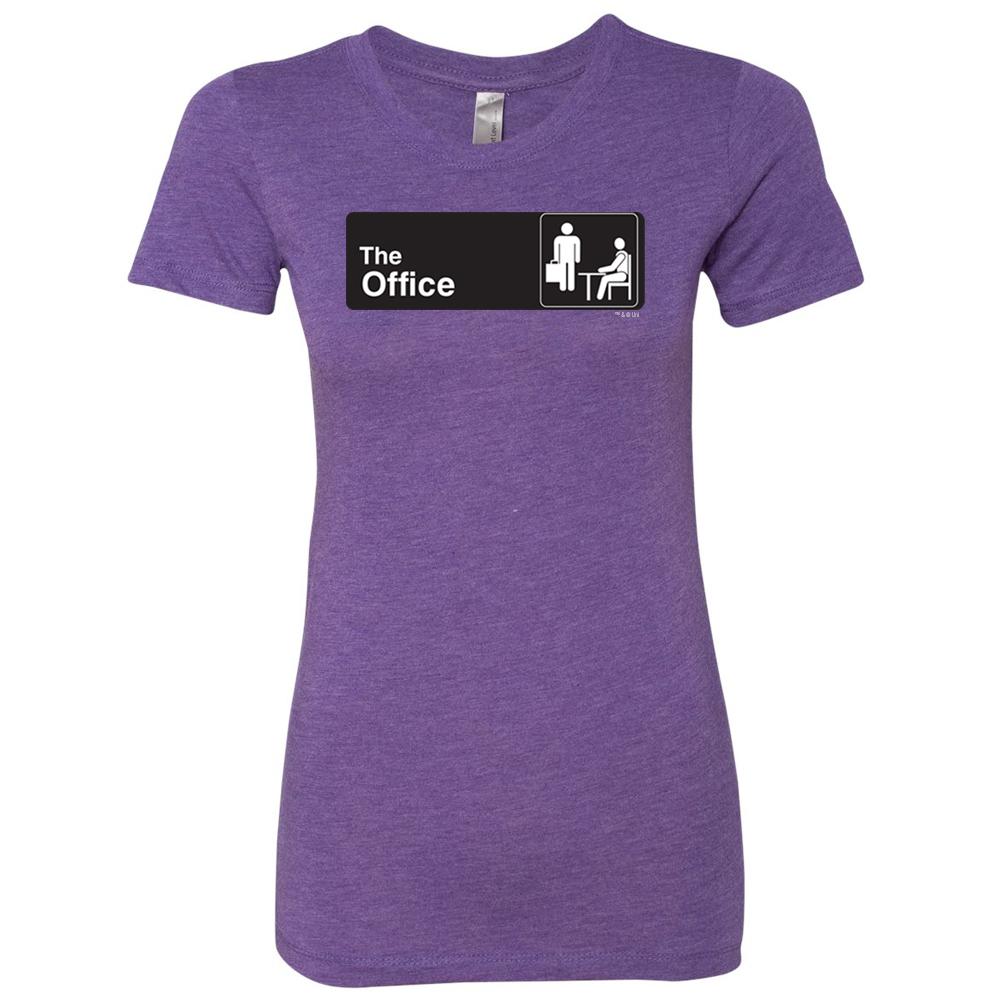 The Office Official Sign Women's Tri-Blend Short Sleeve T-Shirt