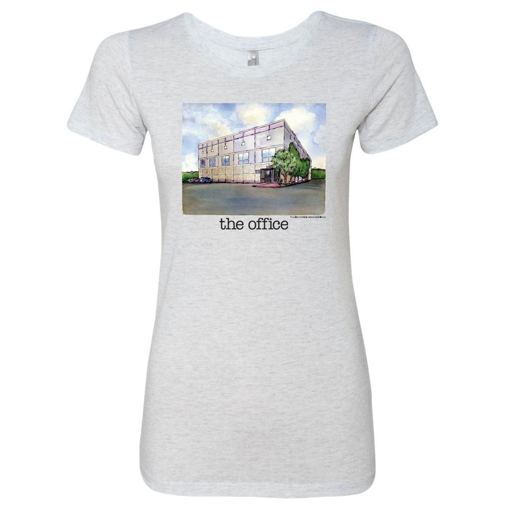 The Office Pam's Watercolor Women's Tri-Blend T-Shirt