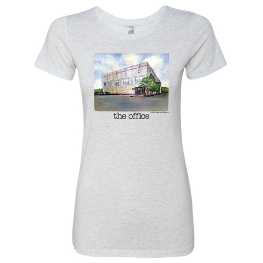 The Office Pam's Watercolor Women's Tri-Blend T-Shirt