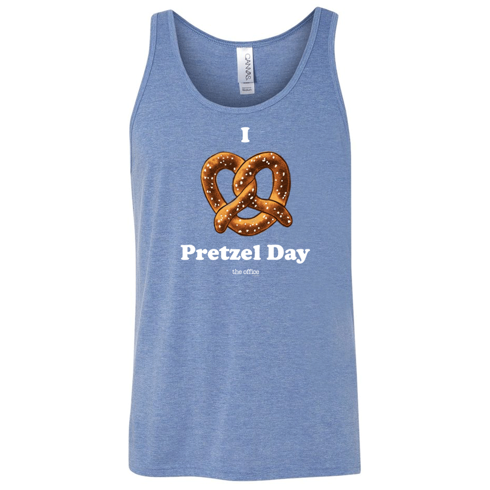 The Office Pretzel Day Tri-Blend Tank Top