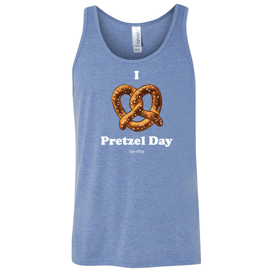 The Office Pretzel Day Tri-Blend Tank Top