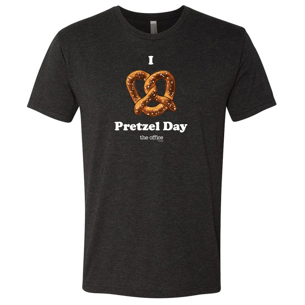 The Office I Pretzel Day Men's Tri-Blend Short Sleeve T-Shirt