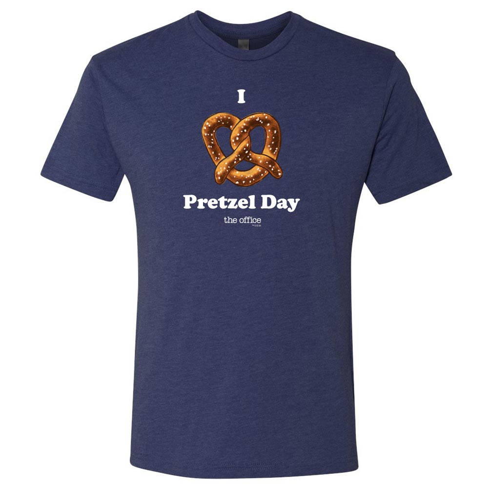 The Office I Pretzel Day Men's Tri-Blend Short Sleeve T-Shirt