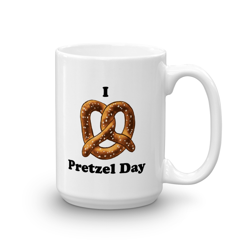 The Office Pretzel Day White Mug