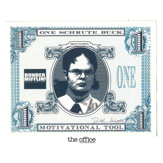 The Office Schrute Buck Motivational Tool Poster - 18x24-0