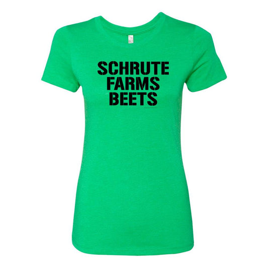 The Office Schrute Farms Beets St. Paddy's Day Women's T-Shirt