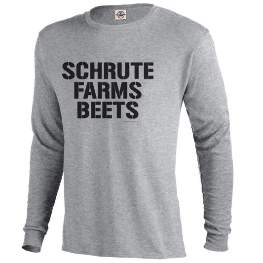 The Office Schrute Farms Beets Long Sleeve T-Shirt-0