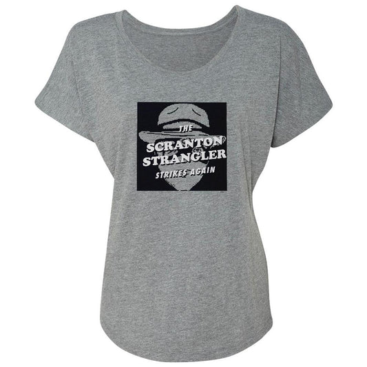 The Office Scranton Strangler Women's Tri-Blend Dolman T-Shirt
