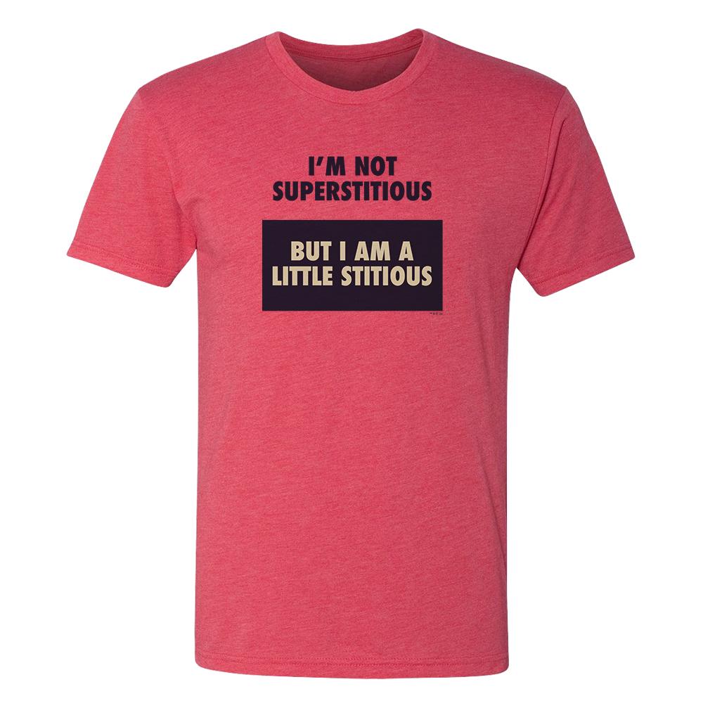 The Office Superstitious Men's Tri-Blend Short Sleeve T-Shirt