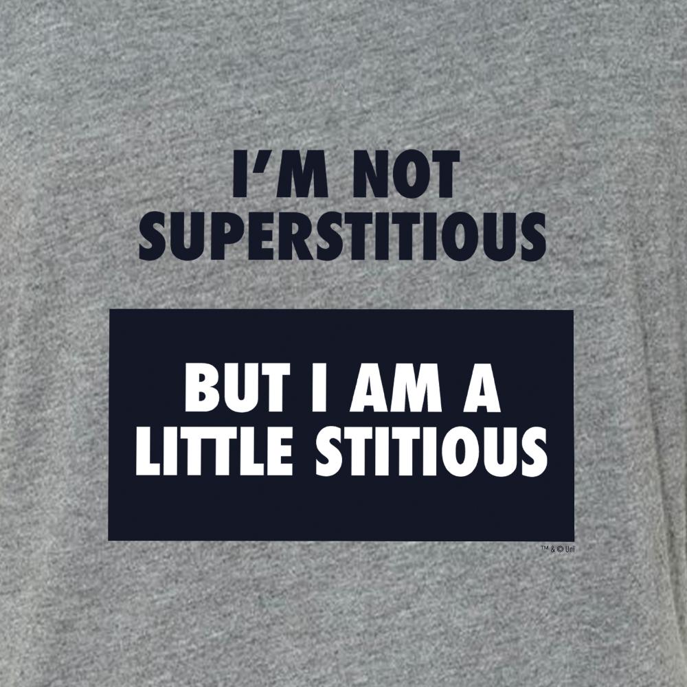 The Office Superstitious Women's Tri-Blend Dolman T-Shirt