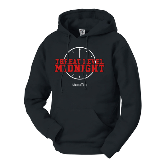 The Office Threat Level Midnight Hooded Sweatshirt