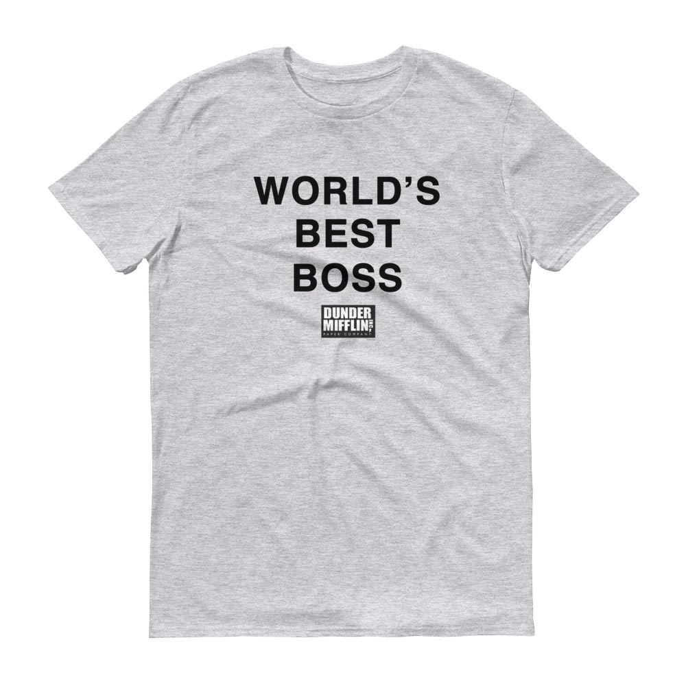 The Office World's Best Boss Men's Short Sleeve T-Shirt