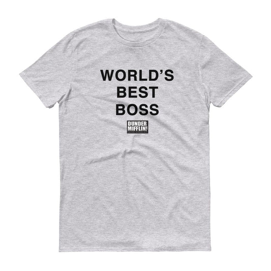 The Office World's Best Boss Men's Short Sleeve T-Shirt