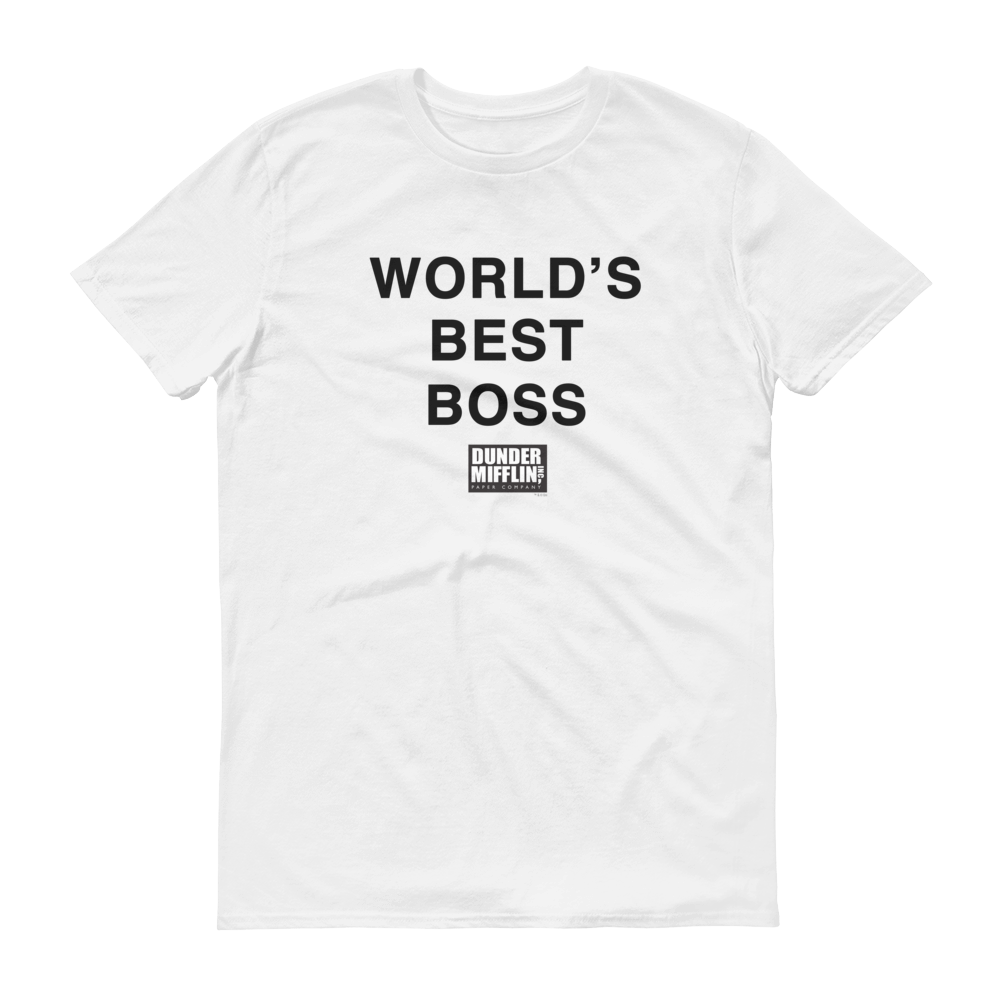 The Office World's Best Boss Men's Short Sleeve T-Shirt
