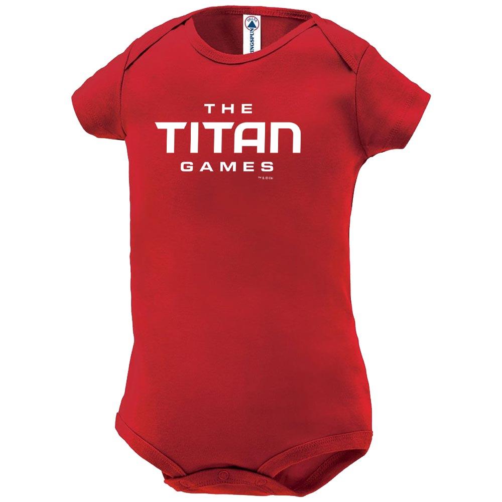 The Titan Games Logo Baby Bodysuit