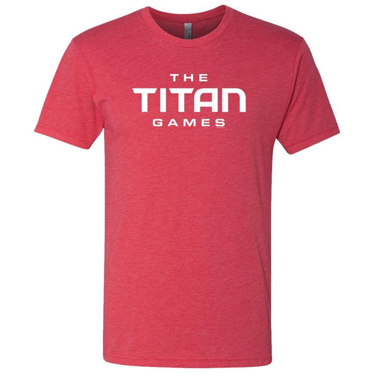 The Titan Games Logo Men's Tri-Blend Short Sleeve T-Shirt